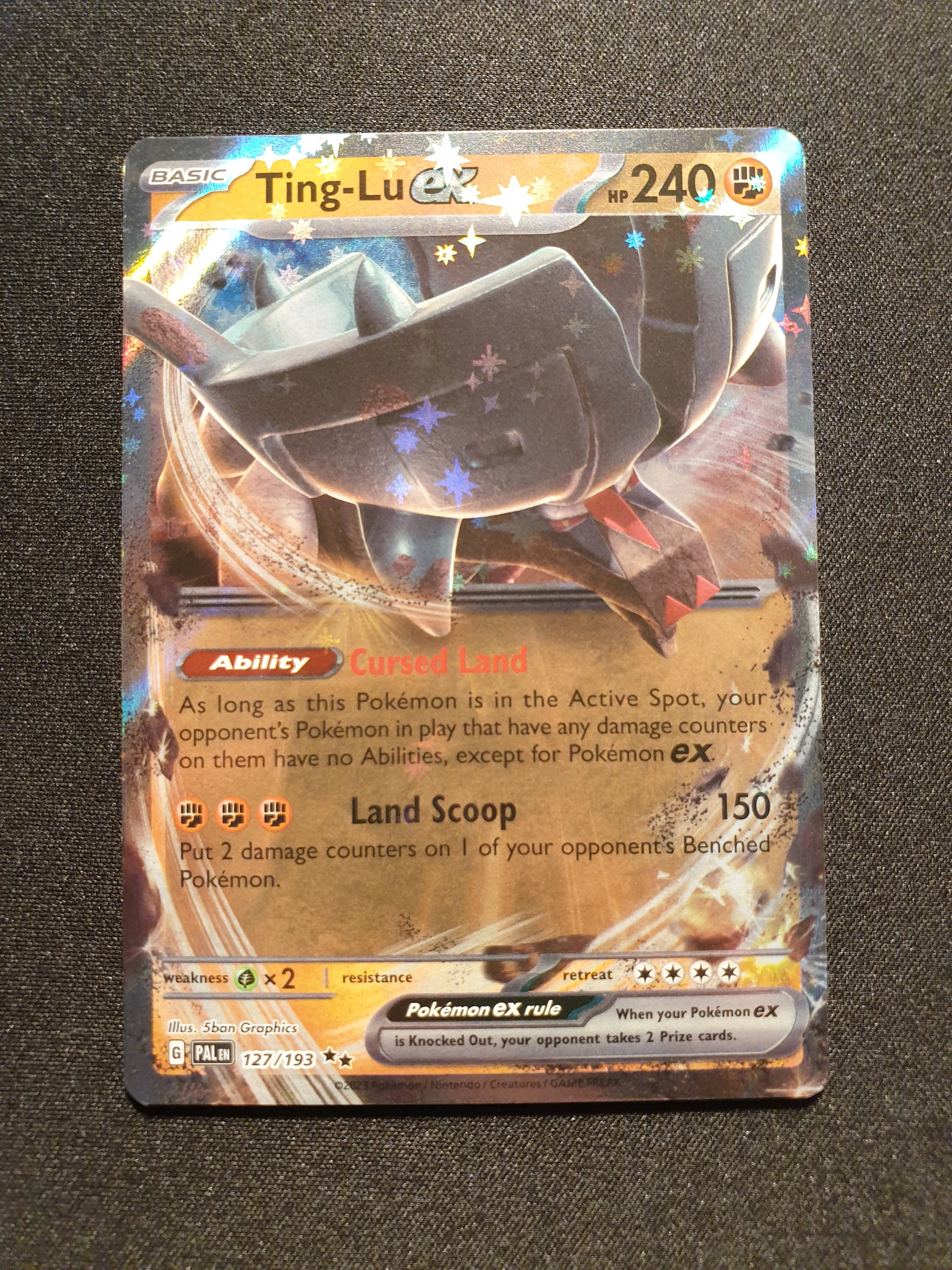 Ting-Lu EX 127/193 (Mint Condition) - Paldea Evolved - TCG Trainers