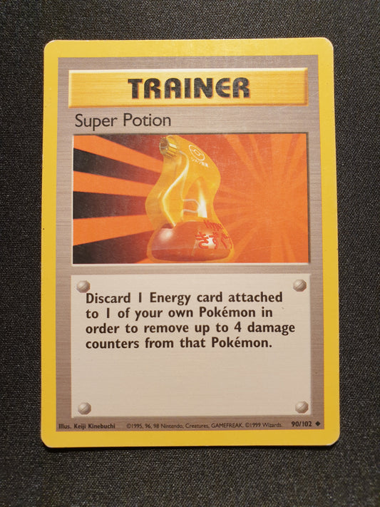 Super Potion 90/102 (Excellent) - Pokemon Base Set - TCG Trainers