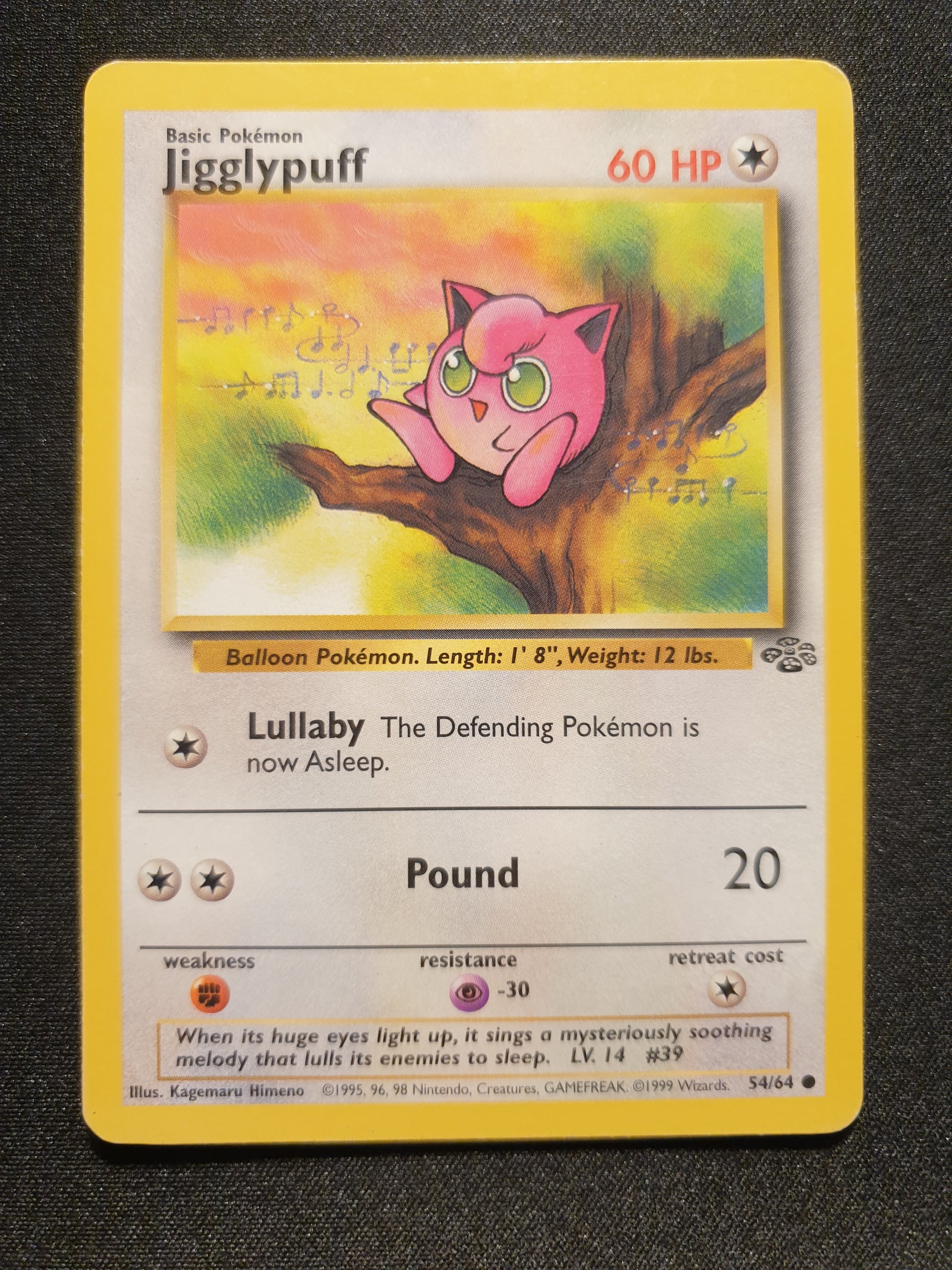 Jigglypuff 54/64 (Excellent) - Jungle Set - TCG Trainers