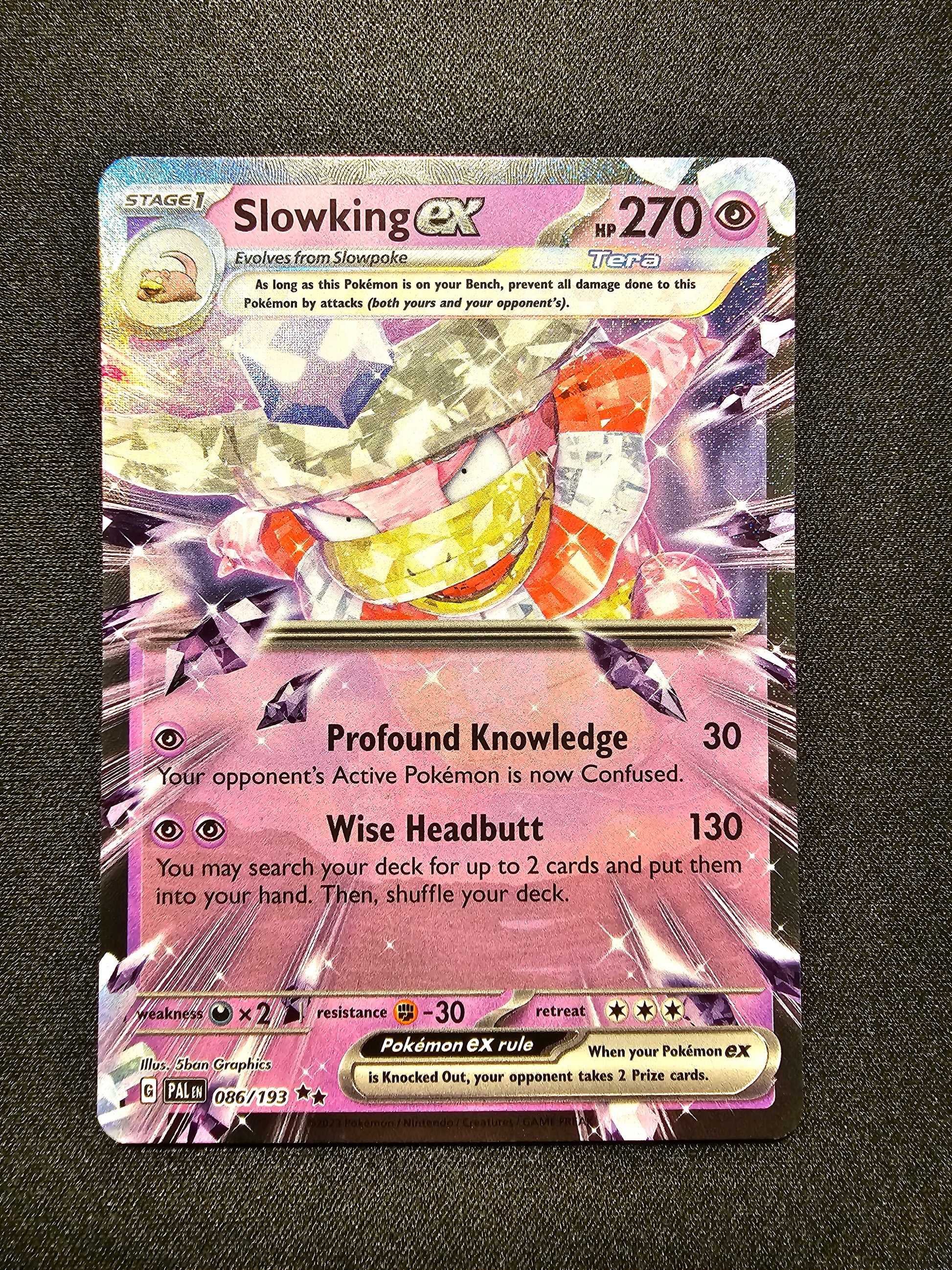 Slowking EX 086/193 (Mint Condition) - Paldea Evolved - TCG Trainers