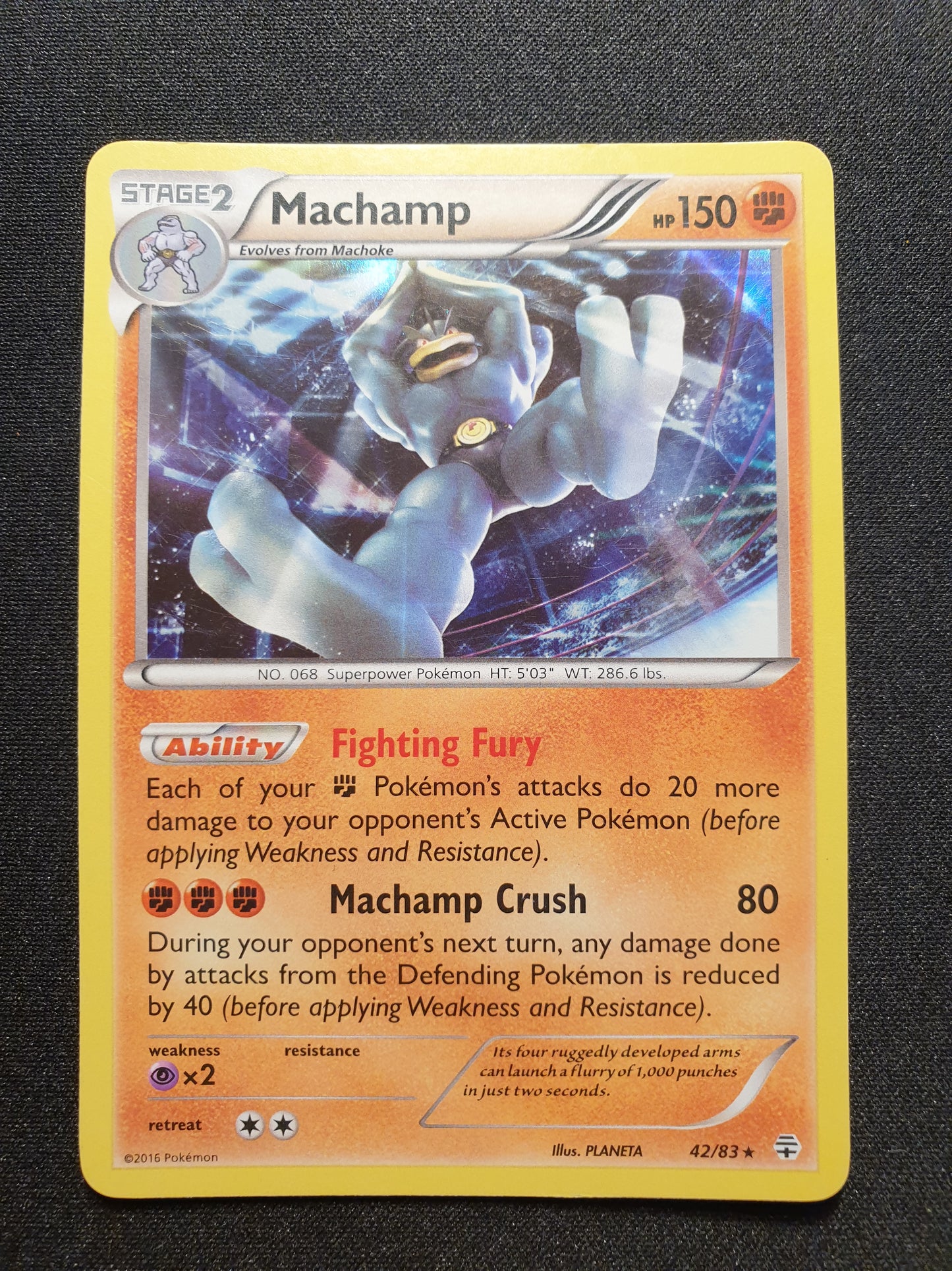 Machamp 42/83 (Excellent) - XY Generations - TCG Trainers