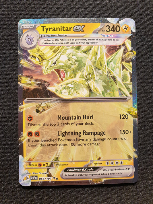 Tyranitar EX 066/197 (Mint Condition) - Obsidian Flames - TCG Trainers