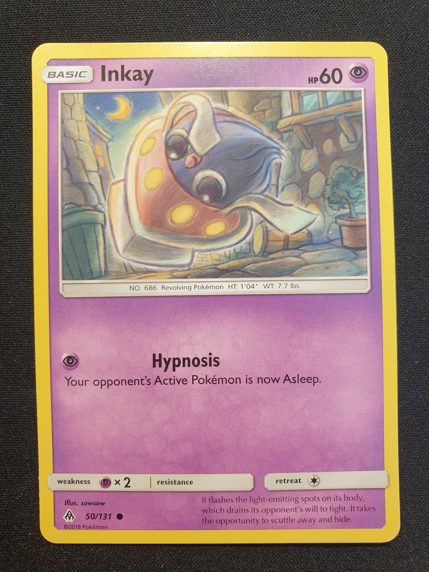 Inkay 50/131 (Mint Condition) - Forbidden Light - TCG Trainers