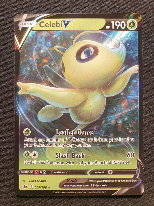 Celebi V 007/198 (Mint Condition) - Chilling Reign - TCG Trainers