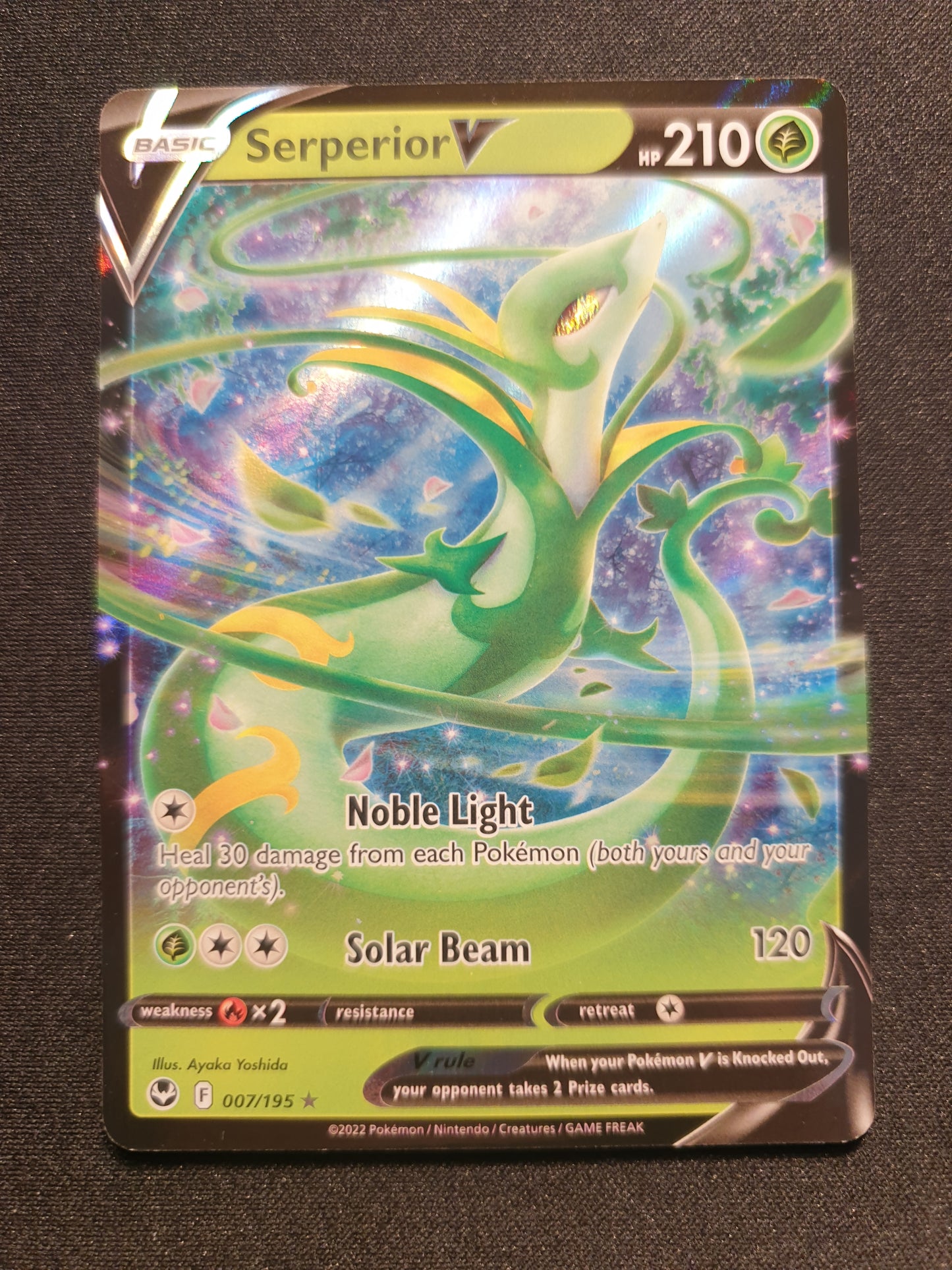 Serperior V 007/195 (Mint Condition) - Silver Tempest - TCG Trainers