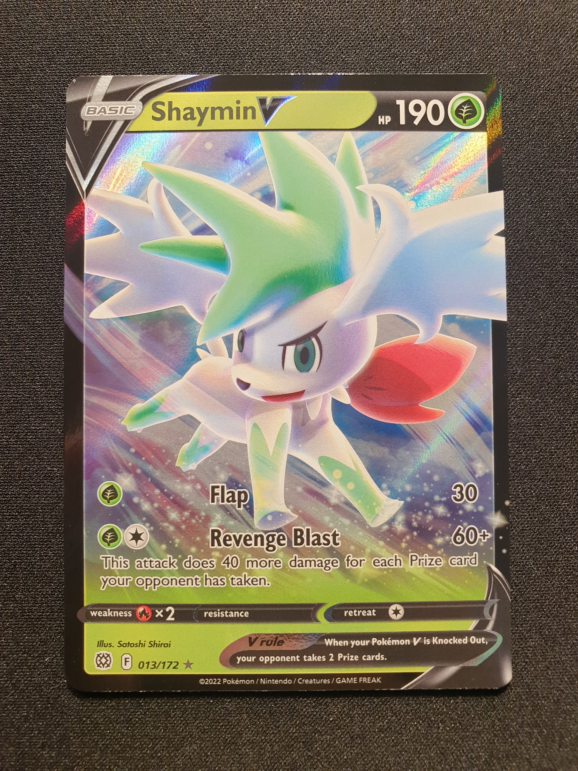 Shaymin V 013/172 (Mint Condition) - Brilliant Stars - TCG Trainers