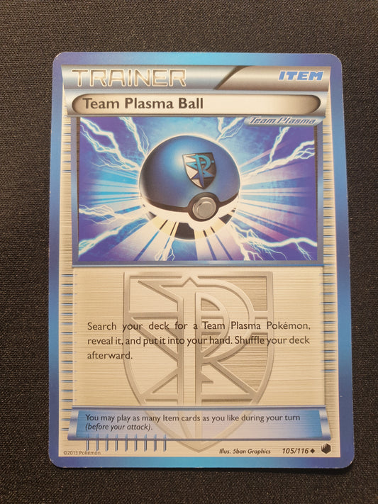 Team Plasma Ball 105/116 (Mint Condition) - Plasma Freeze - TCG Trainers