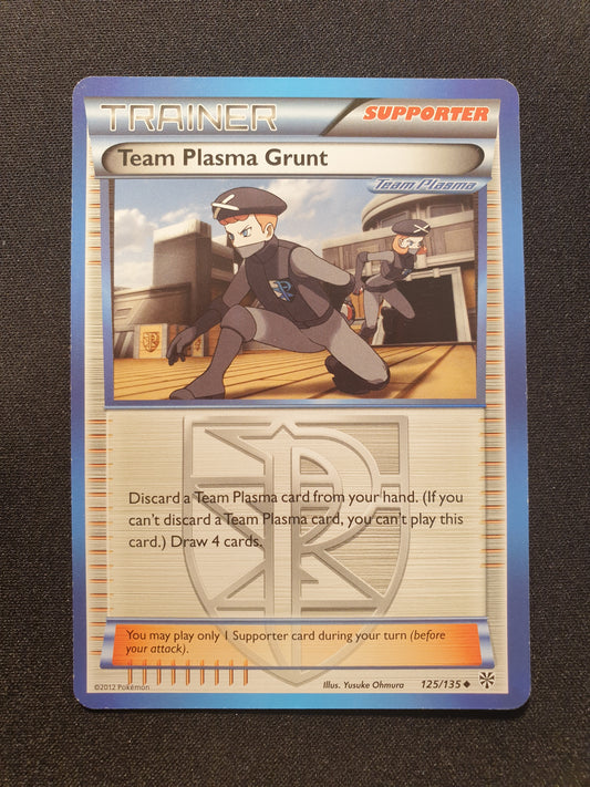 Team Plasma Grunt 125/135 (Mint Condition) - Plasma Storm - TCG Trainers