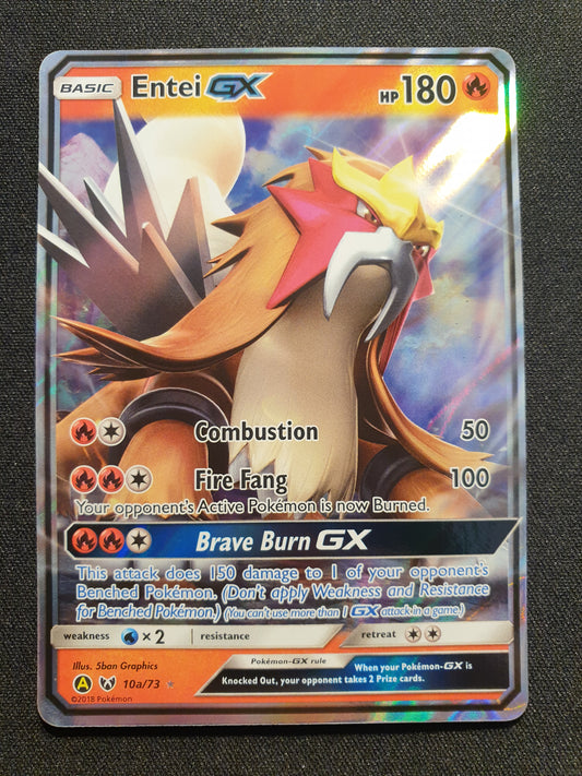 Entei GX 10a/73 (Mint Condition) - Shining Legends - TCG Trainers