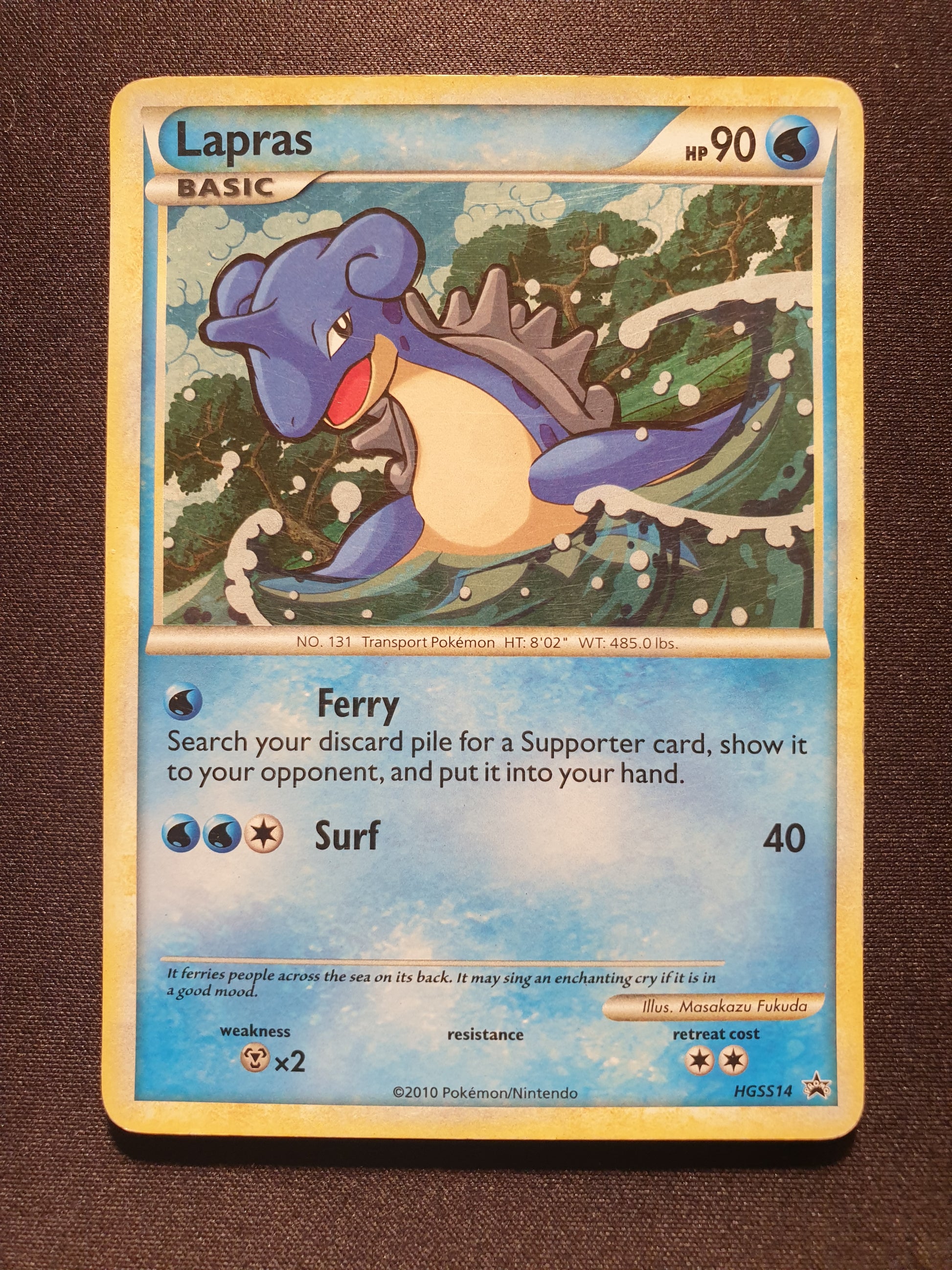 Lapras HGSS14 Holo (Excellent) - Promo Card - TCG Trainers