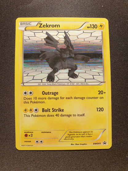 Zekrom BW005 (Near Mint Condition) - Promo Card - TCG Trainers