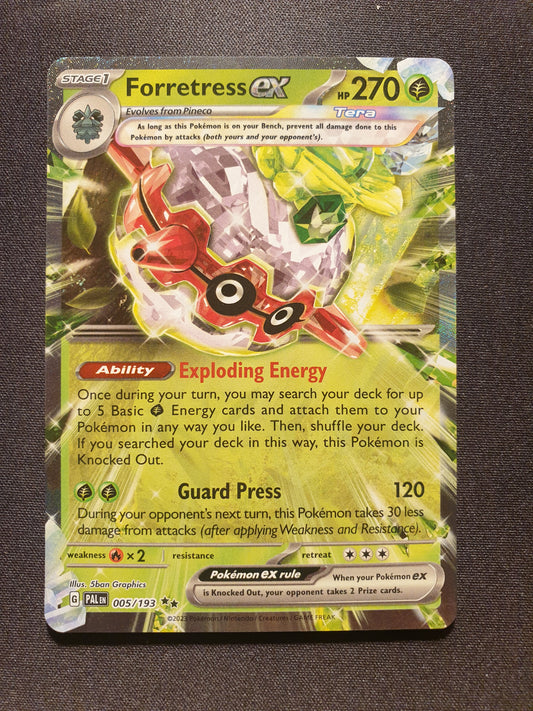 Forretress EX 005/193 (Mint Condition) - Paldea Evolved - TCG Trainers