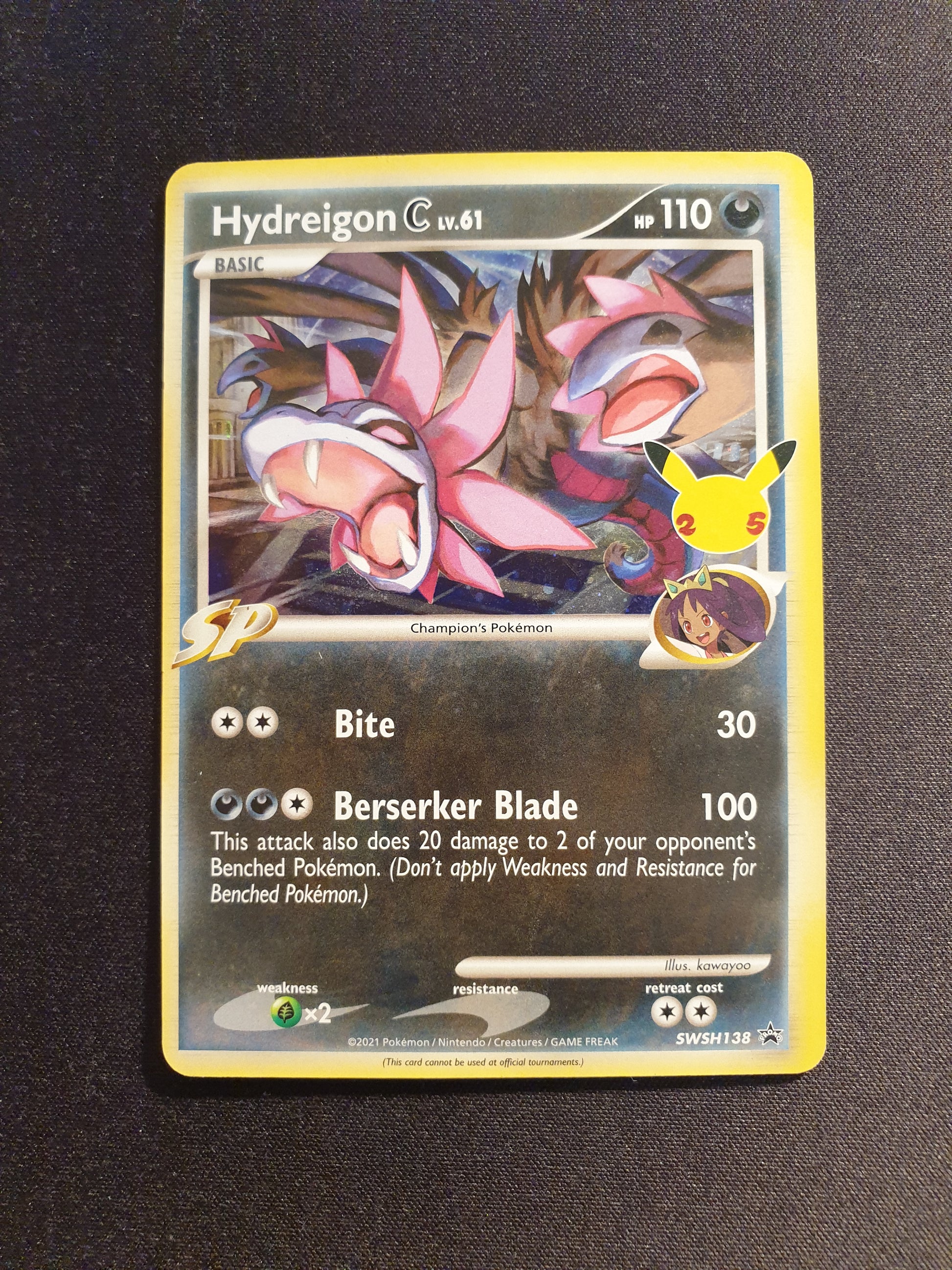 Hydreigon C LV.61 SWSH138 (Mint Condition) - Promo Card - TCG Trainers