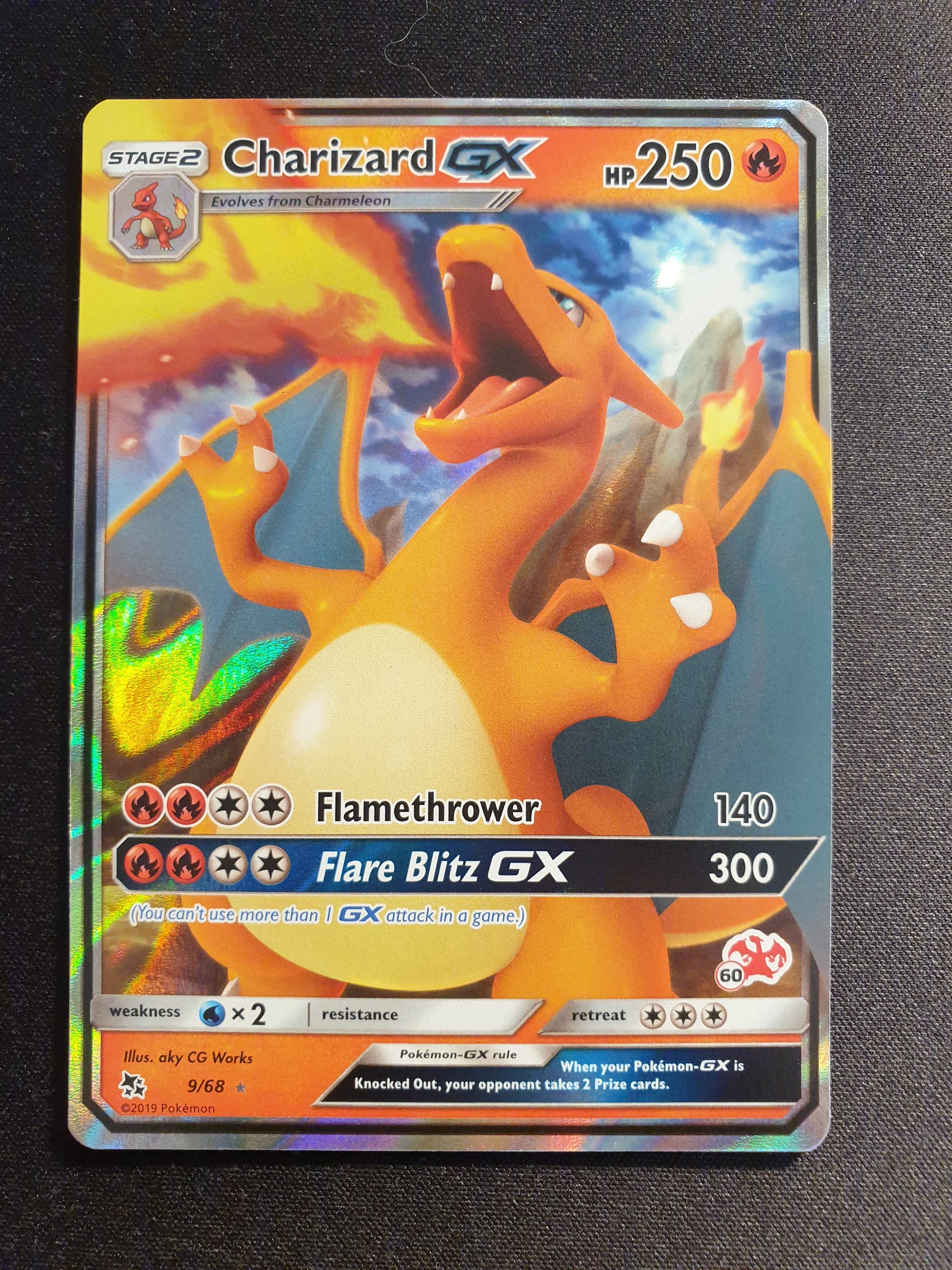 Charizard GX 9/68 (Mint Condition) - Battle Academy - TCG Trainers