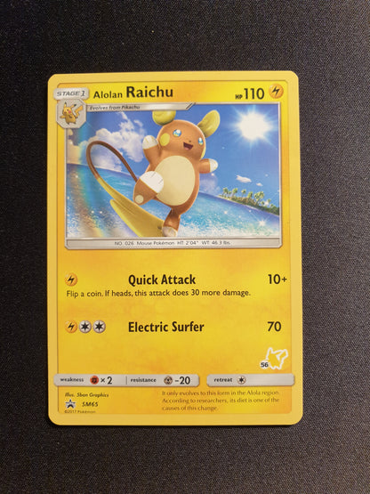 Alolan Raichu SM65 (Near Mint Condition) - Promo Card - TCG Trainers