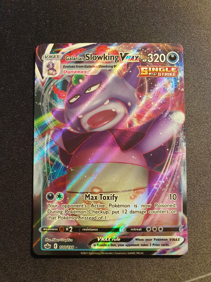 Galarian Slowking VMAX 100/198 (Mint Condition) - Chilling Reign - TCG Trainers