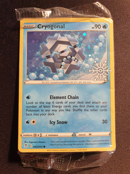 Cryogonal 043/203 (Mint Condition) - Holiday Calander - TCG Trainers