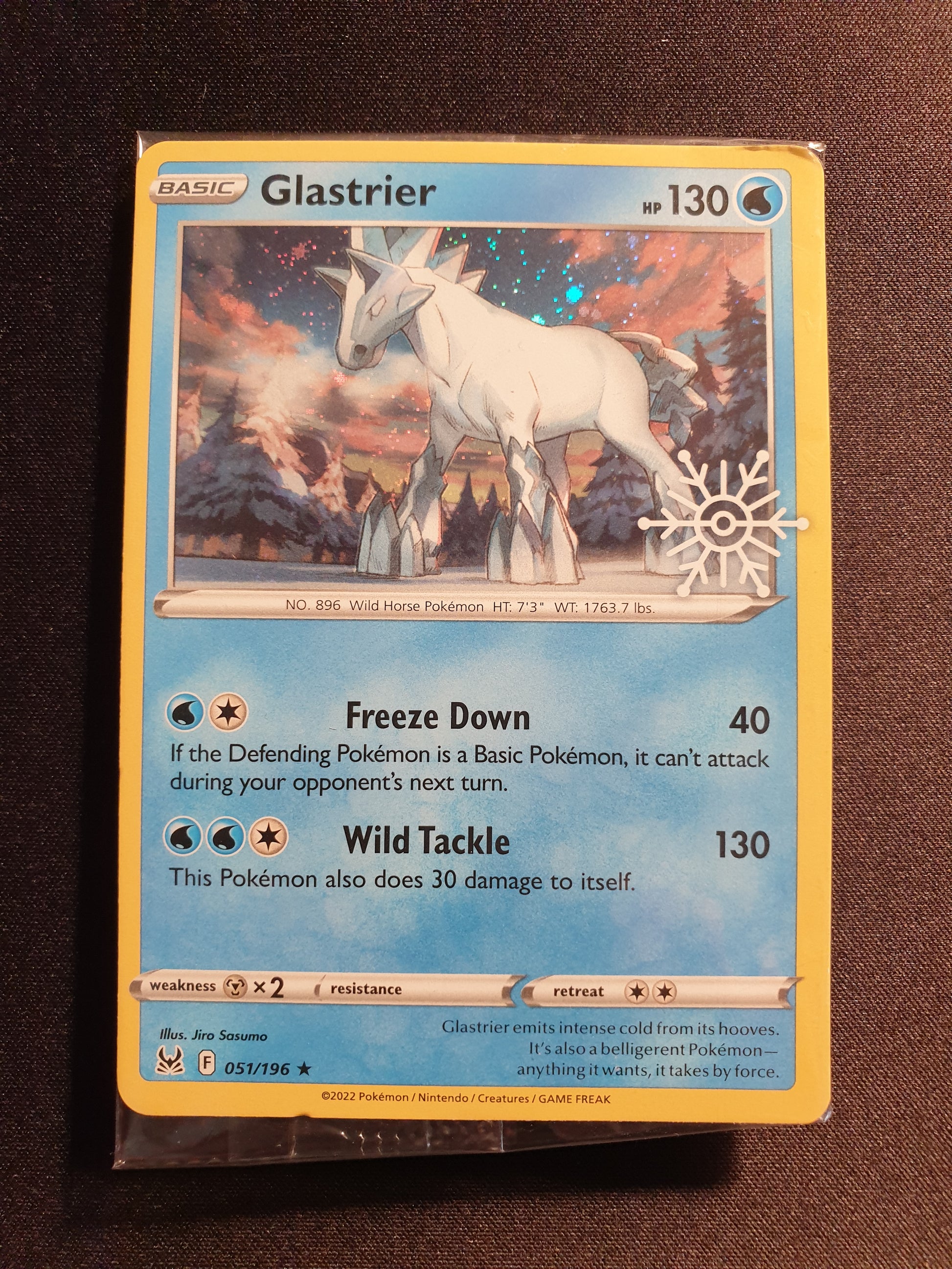 Glastrier 051/196 (Mint Condition) - Holiday Calander - TCG Trainers