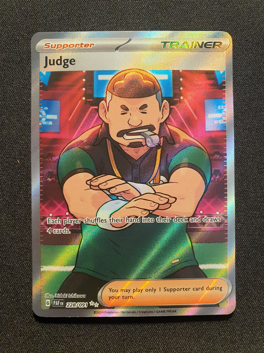 Judge 228/091 (Mint Condition) - Paldean Fates - TCG Trainers