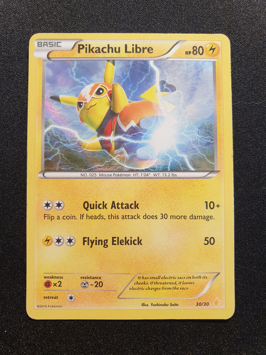 Pikachu Libre 30/30 (Excellent) - XY Trainer Kit - TCG Trainers