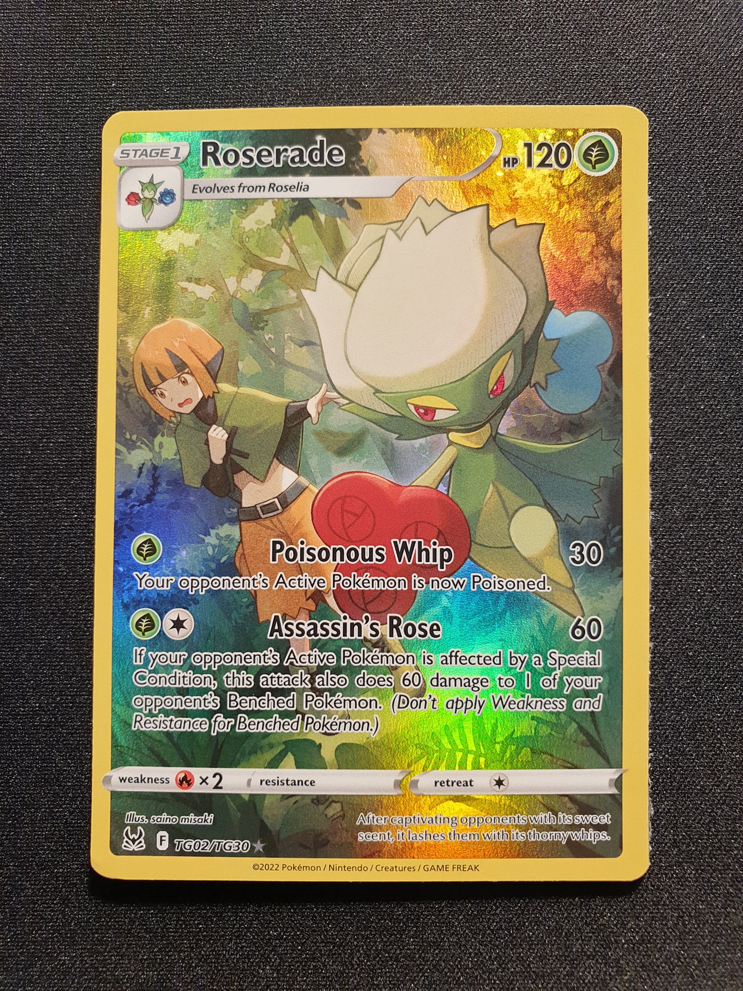 Roserade TG02/TG30 (Mint Condition) - Lost Origin - TCG Trainers