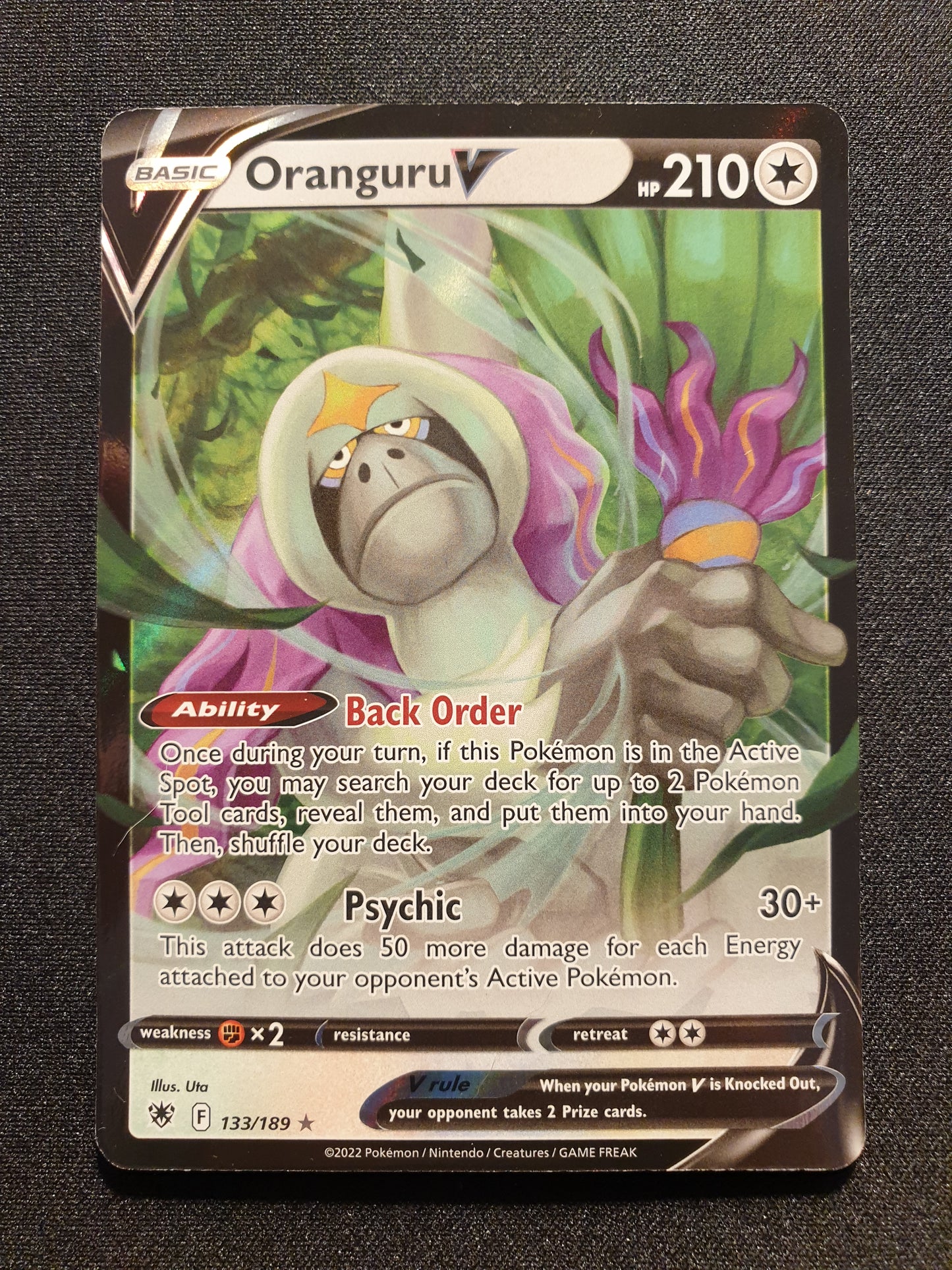 Oranguru V 133/189 (Mint Condition) - Astral Radiance - TCG Trainers