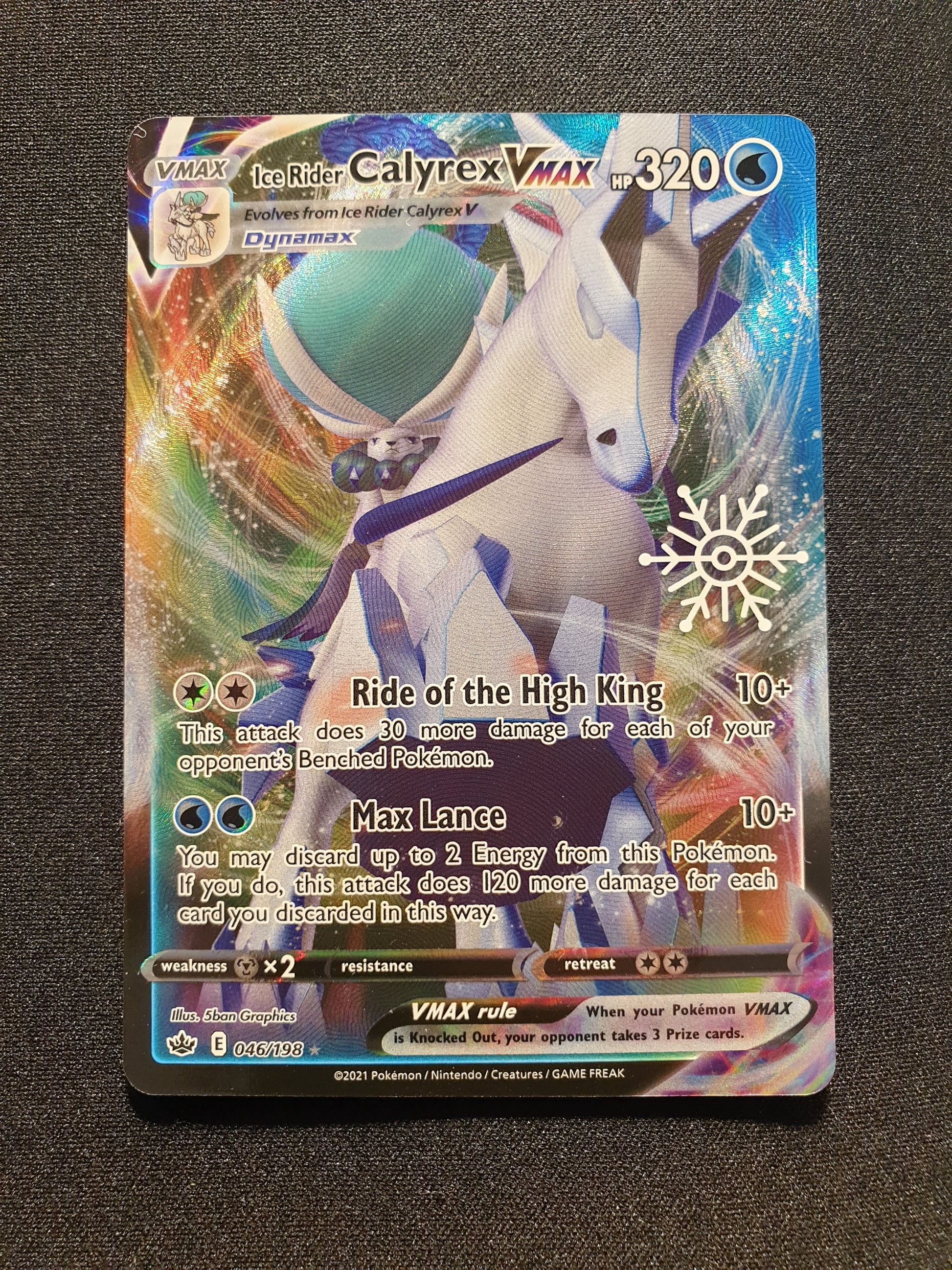 Ice Rider Calyrex VMAX 046/198 (Mint Condition) - Holiday Calander - TCG Trainers