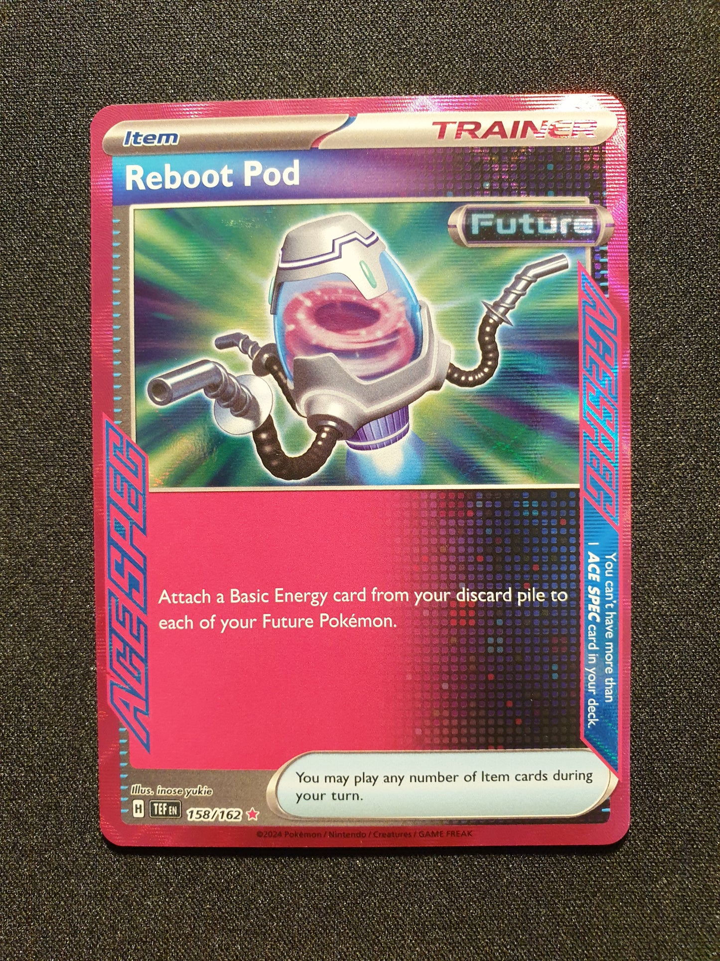 Reboot Pod 158/162 (Mint Condition) - Temporal Forces - TCG Trainers