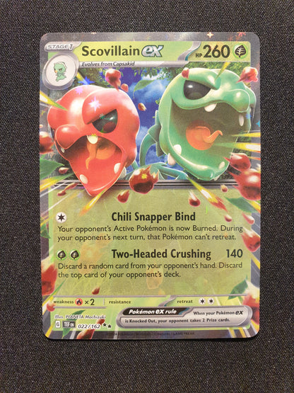 Scovillain EX 022/162 (Mint Condition) - Temporal Forces - TCG Trainers