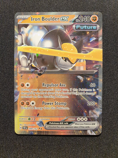 Iron Boulder EX 099/162 (Mint Condition) - Temporal Forces - TCG Trainers