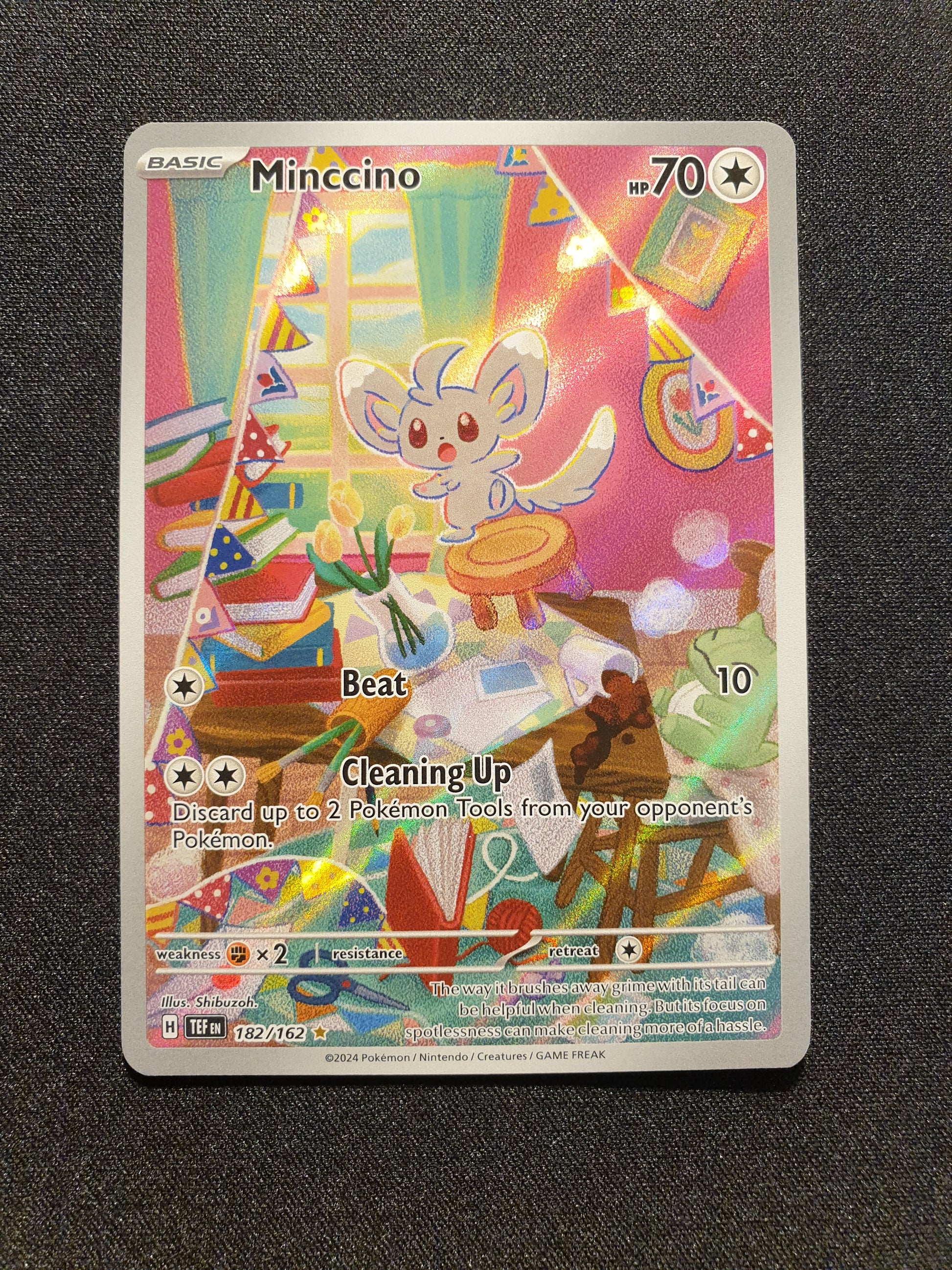 Minccino 182/162 (Mint Condition) - Temporal Forces - TCG Trainers