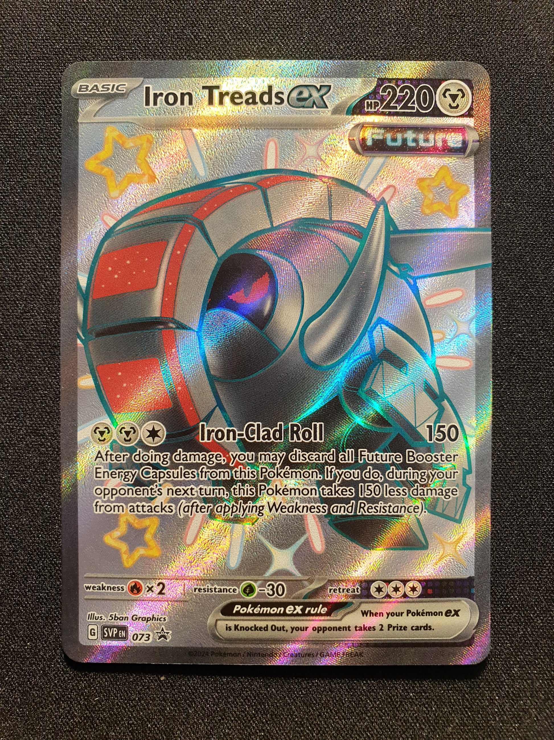 Iron Treads EX SVP073 (Mint Condition) - Promo Card - TCG Trainers