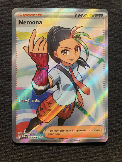 Nemona 229/091 (Mint Condition) - Paldean Fates - TCG Trainers