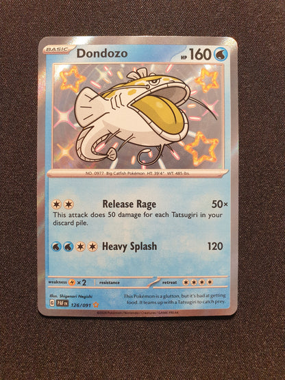 Dondozo 126/091 (Mint Condition) - Paldean Fates - TCG Trainers