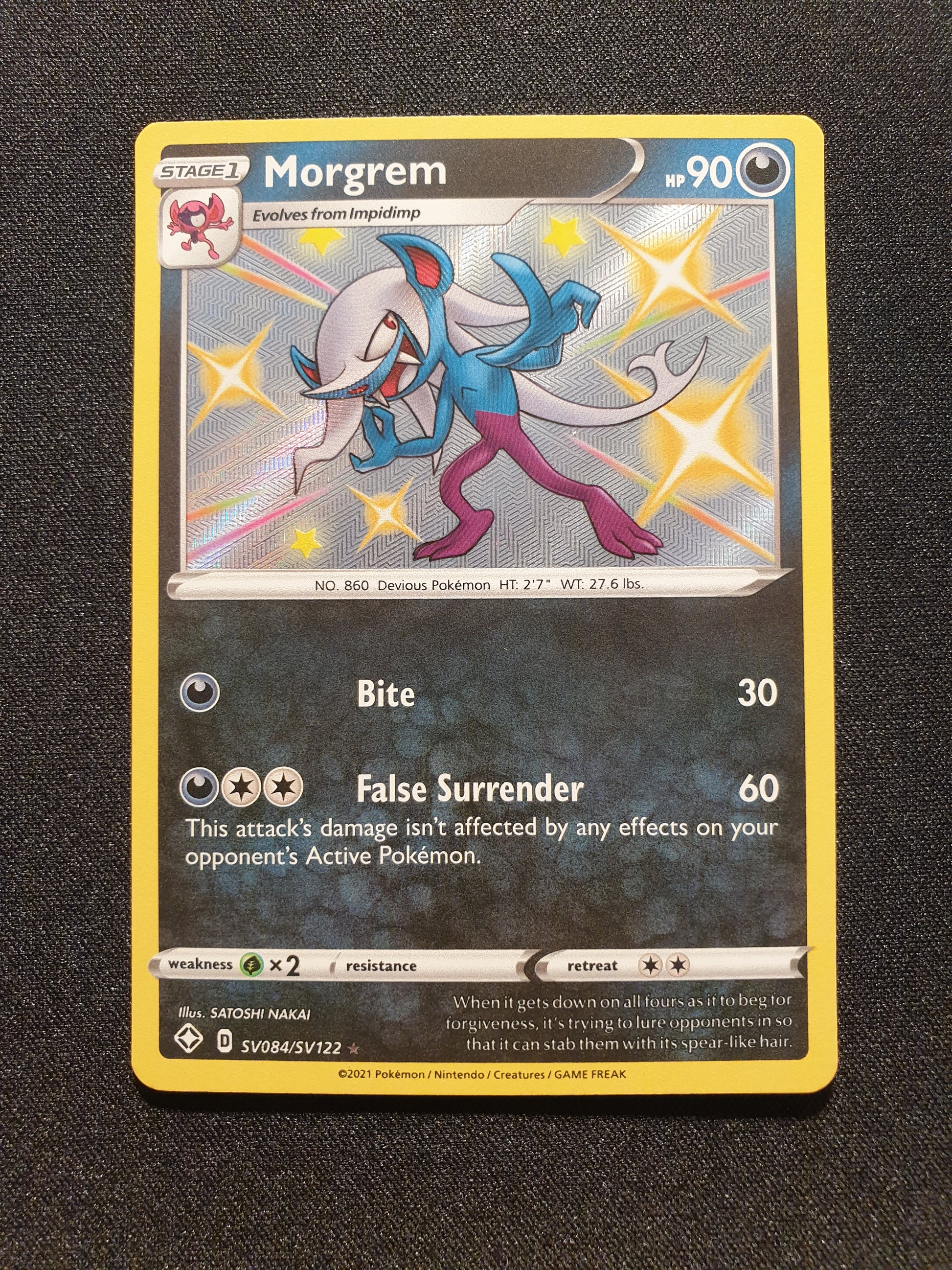 Morgrem SV084/SV122 (Mint Condition) - Shining Fates - TCG Trainers