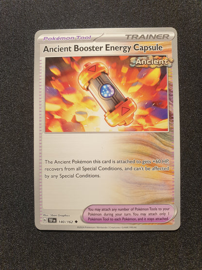 Ancient Booster Energy Capsule 140/162 (Mint Condition) - Temporal Forces - TCG Trainers