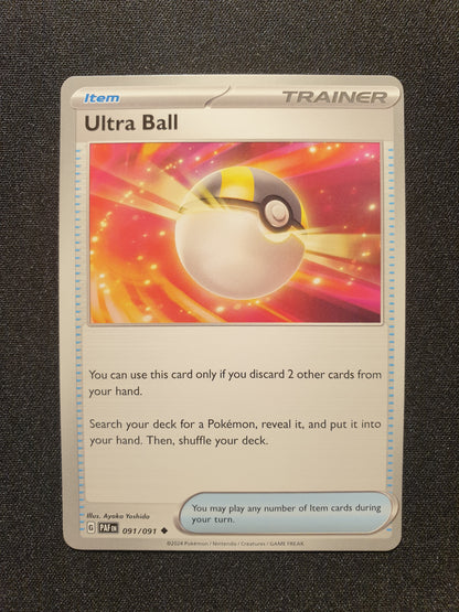 Ultra Ball 091/091 (Mint Condition) - Paldean Fates - TCG Trainers