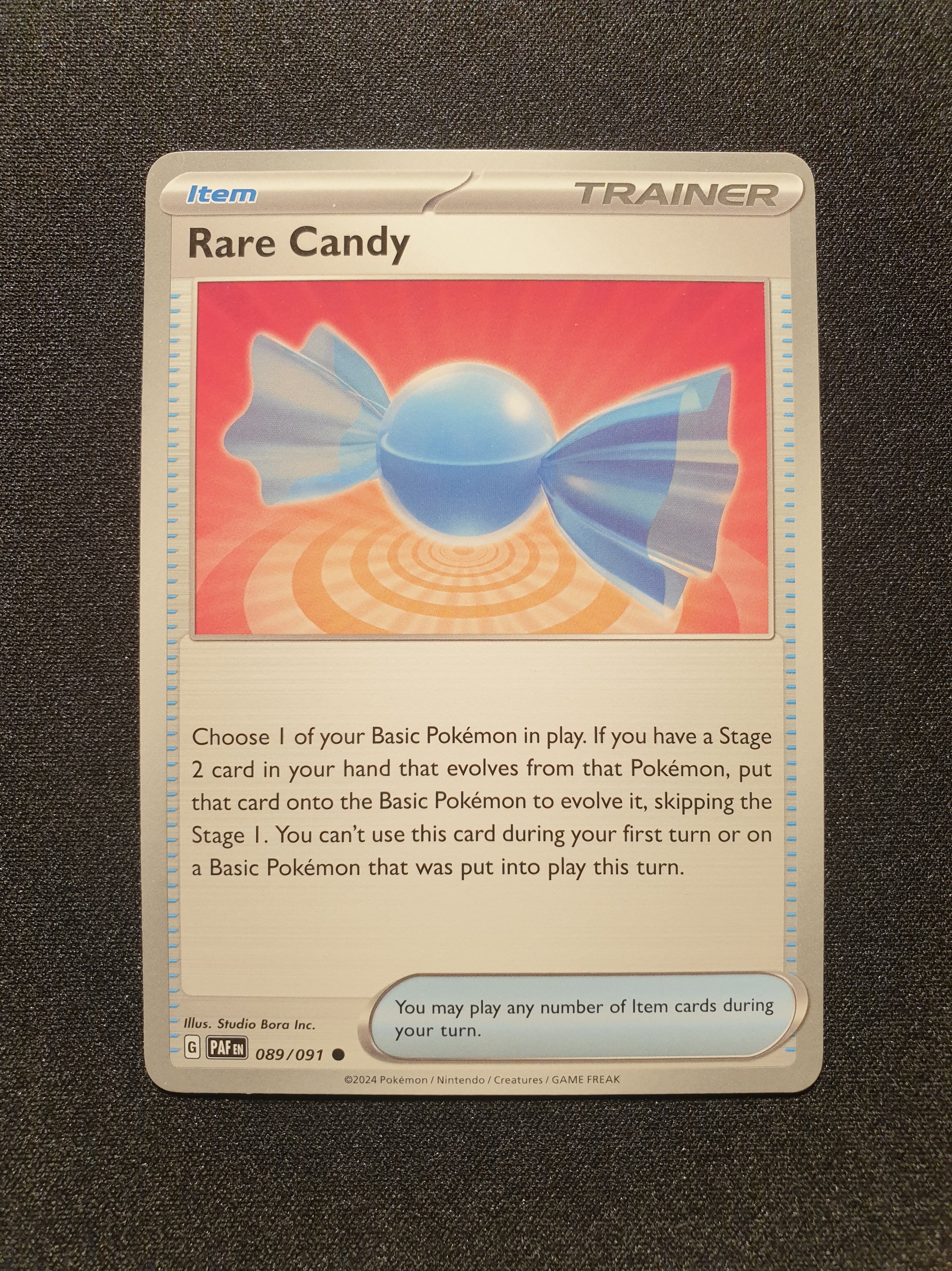 Rare Candy 089/091 (Mint Condition) - Paldean Fates - TCG Trainers