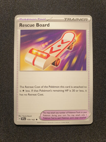 Rescue Board 159/162 (Mint Condition) - Temporal Forces - TCG Trainers