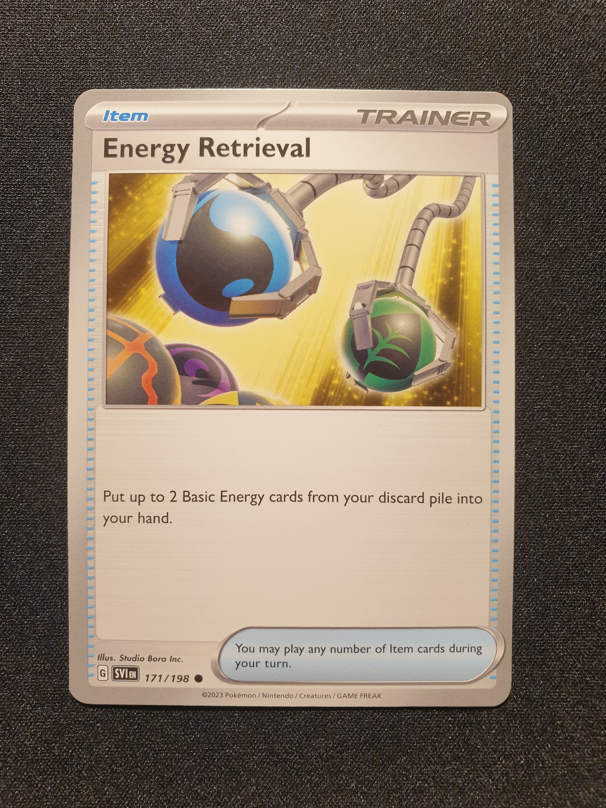 Energy Retrieval 171/198 (Mint Condition) - Scarlet & Violet - TCG Trainers