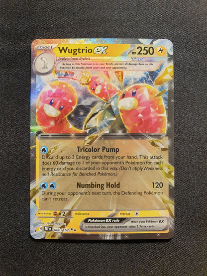 Wugtrio EX 060/162 (Mint Condition) - Temporal Forces - TCG Trainers