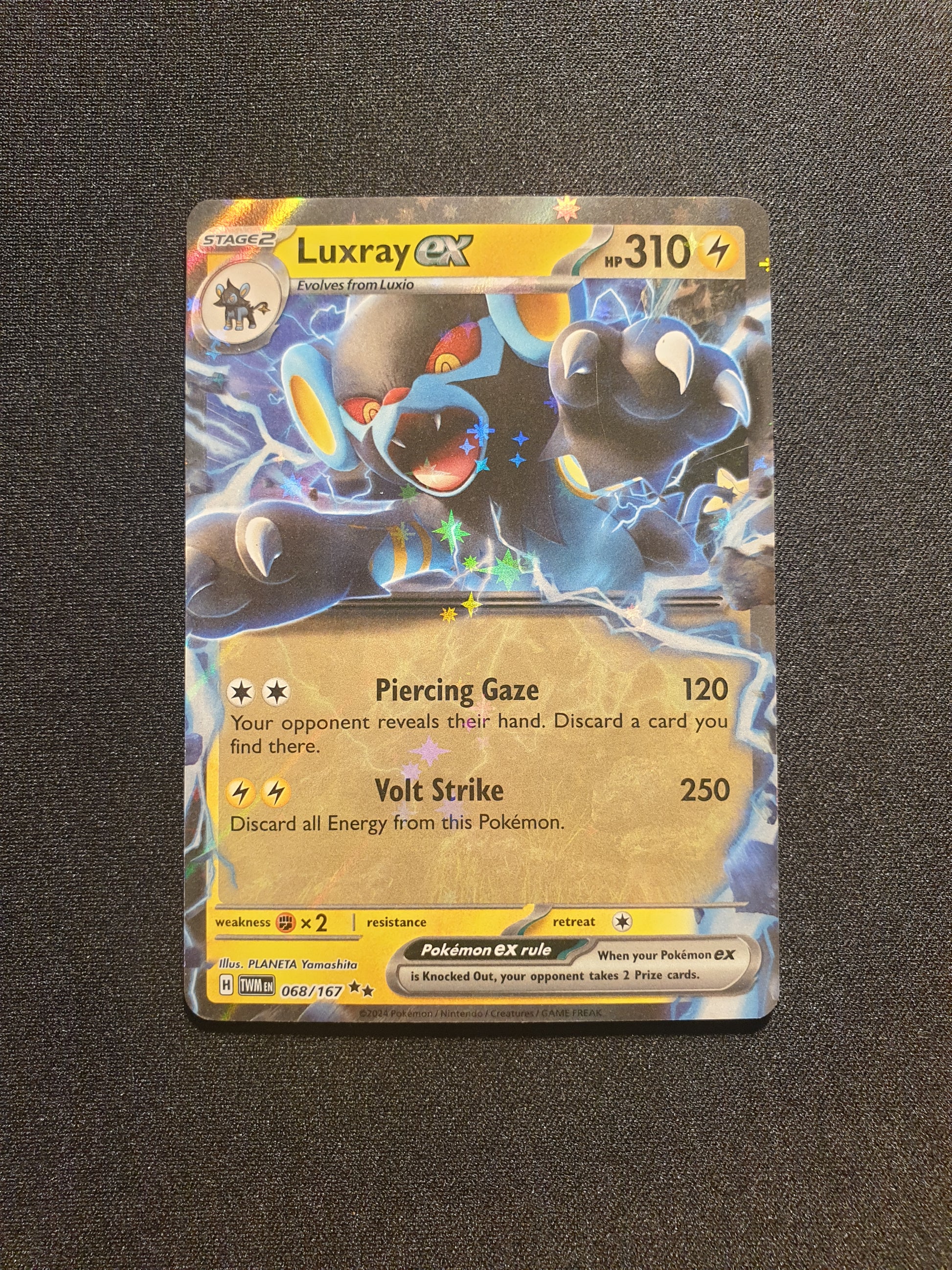 Luxray EX 068/167 (Mint Condition) - Twilight Masquerade - TCG Trainers