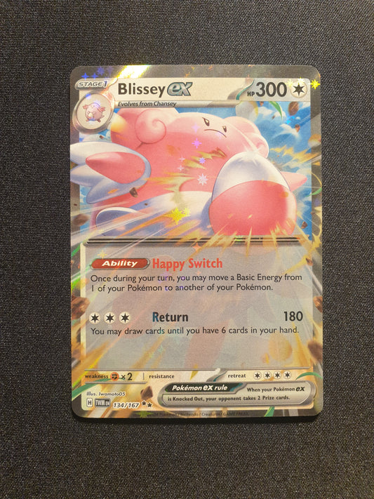 Blissey EX 134/167 (Mint Condition) - Twilight Masquerade - TCG Trainers