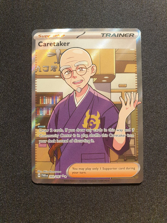 Caretaker 203/167 (Mint Condition) - Twilight Masquerade - TCG Trainers