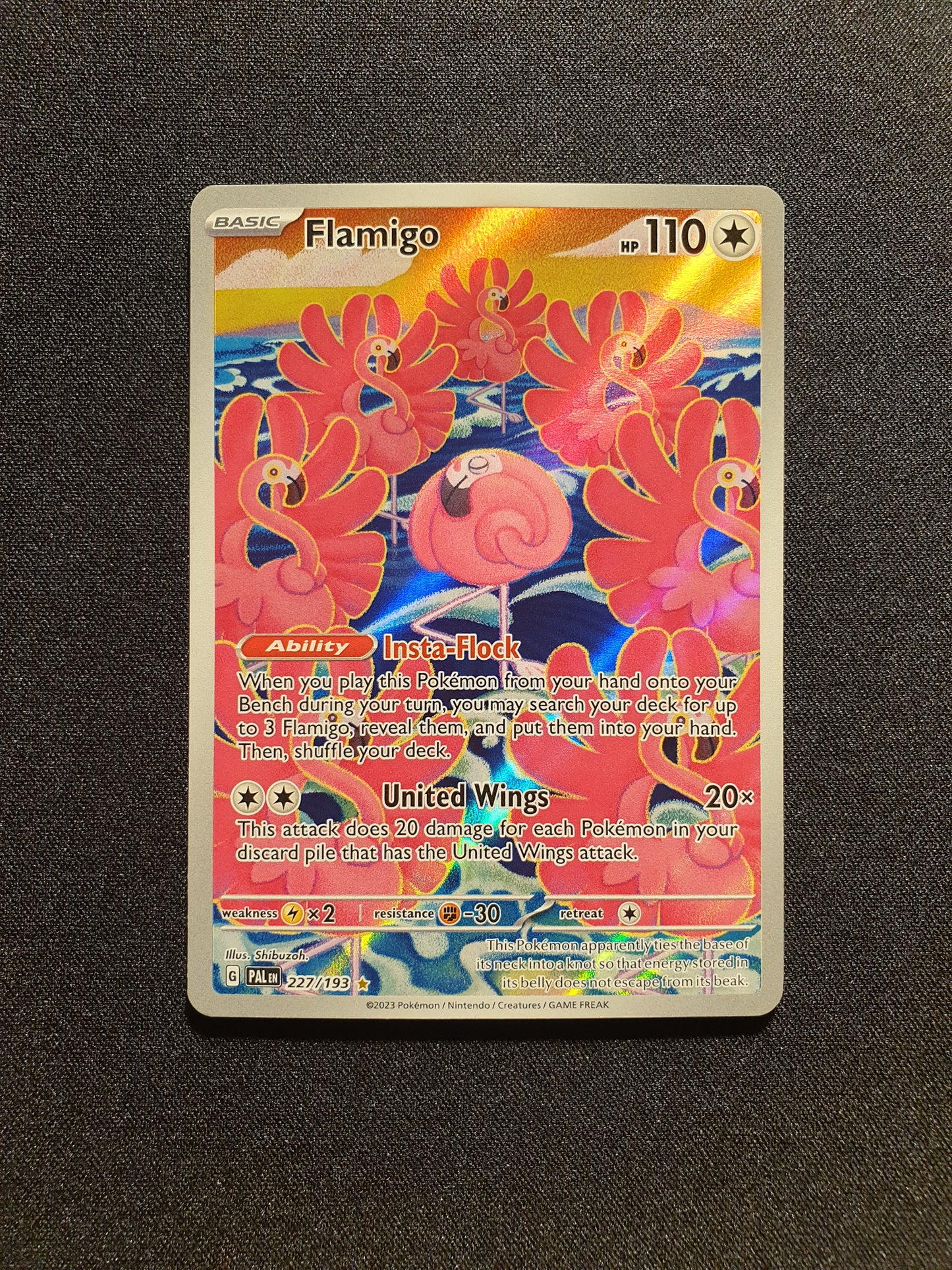 Flamigo 227/193 (Mint Condition) - Paldea Evolved - TCG Trainers