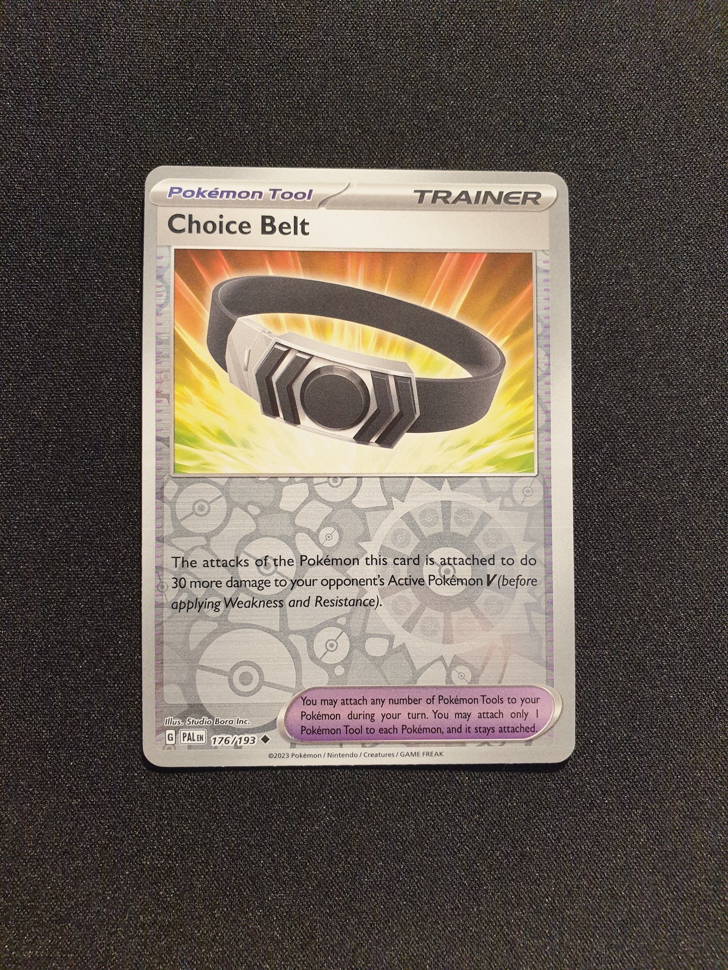 Choice Belt RH 176/193 (Mint Condition) - Paldea Evolved - TCG Trainers