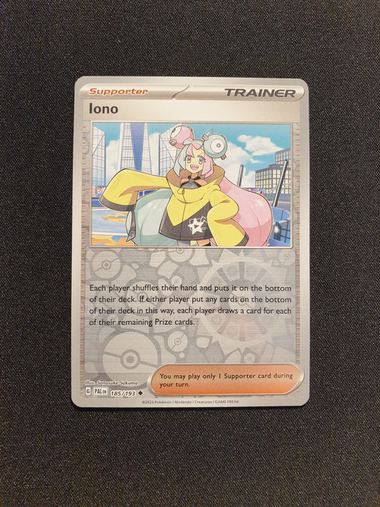 Iono RH 185/193 (Mint Condition) - Paldea Evolved - TCG Trainers