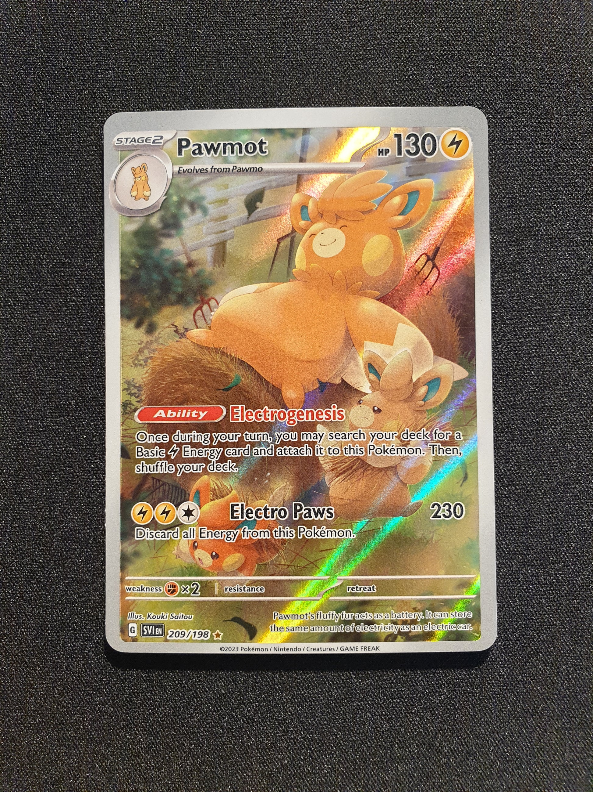 Pawmot 209/198 (Mint Condition) - Scarlet & Violet - TCG Trainers