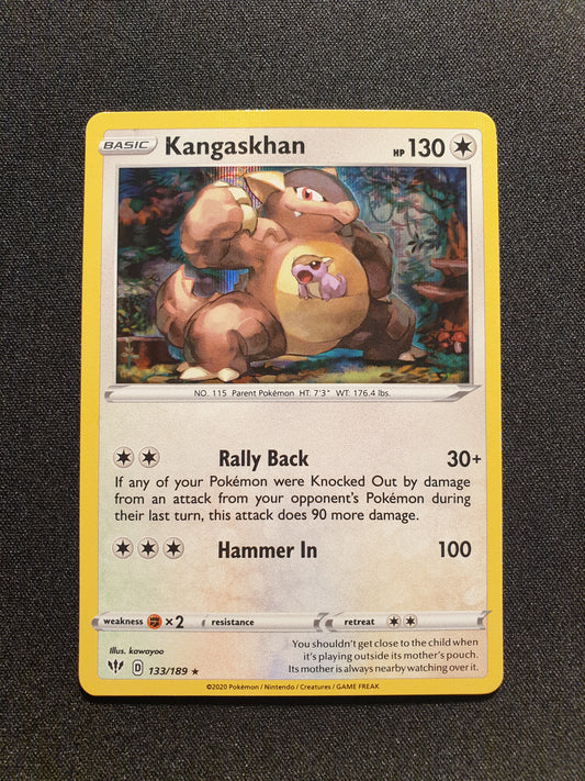 Bleeding Holo - Kangaskhan 133/189 (Mint Condition) - Battle Styles - TCG Trainers