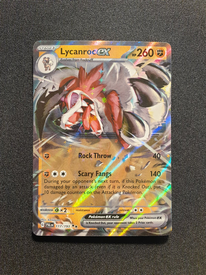 Lycanroc EX 117/193 (Mint Condition) - Paldea Evolved - TCG Trainers